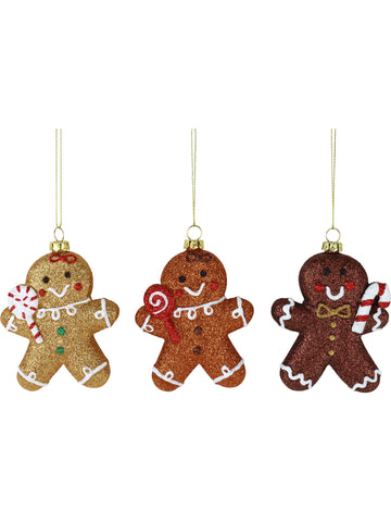 Boule de Noël - Bonhomme en pain d'épices