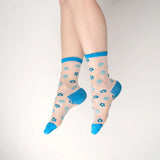 Chaussettes transparentes Myosotis