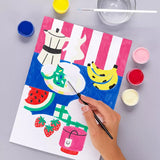 Kit de peinture par numéros Le Petit-Déjeuner