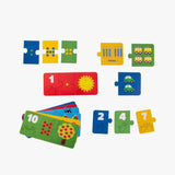 Puzzle Les chiffres - Les Popipop