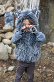 Gilet avec gants du grand méchant loup - 3/4 ans