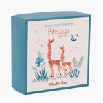 Doudou attache-tétine girafe - Sous mon baobab