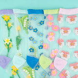 Chaussettes transparentes Myosotis