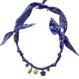 Collier Indi lilas - Badhnati