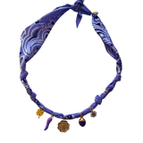 Collier Indi lilas - Badhnati