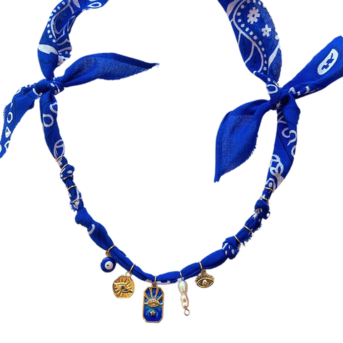 Collier Astro outremer - Badhnati