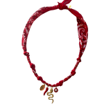 Collier Indi rouge - Badhnati