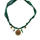 Collier Astro vert foncé - Badhnati