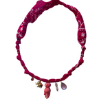 Collier Indi fuschia - Badhnati