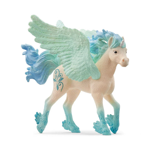 Poulain Licorne tempête - Figurine