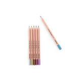 6 crayons métallisés - Les Rosalies