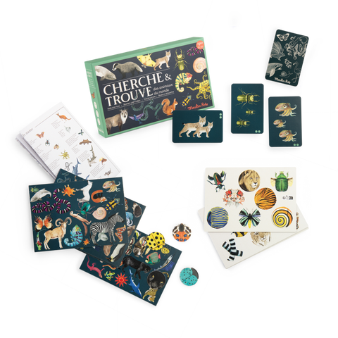 Jeu Cherche et trouve - Tout autour du monde