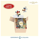 Puzzle calendrier de l’avent Le marché de noël d'antan - 1000 pièces