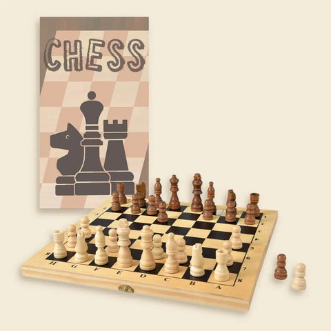 JEU D'ÉCHECS BOIS