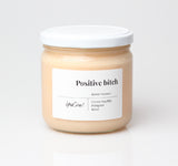 Positive Bitch | Bougie citrine chauffée "bonne humeur"
