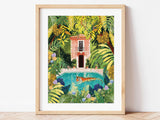 Coffret peinture au numéro - Petit Pinceau - Tiger Relaxing In My Pool