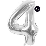 Ballon chiffre argent 86 cm - Rico Design
