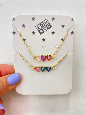 Set colliers - BFF - Bonton