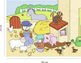 Puzzle Enfant dès 4 ans - T'choupi à la ferme