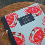 Papeterie Carnet A5 - Les Crabes Rouges