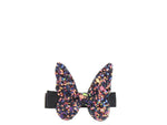 Barrette Boutique Papillon pailleté (2 couleurs)