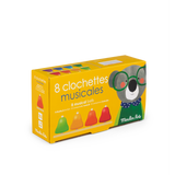8 clochettes musicales - Les Popipop