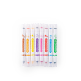 8 feutres tampons 2 en 1 - Les Loufoques