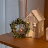 Carte décorative miniature « Oiseau » Noel