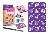 Glitter Tattoo-Chevaux & Licorne