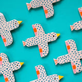 Oiseau Céramique / Sarcelle - Ana Seixas