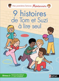 Premières lectures Montessori - 9 histoires de Tom et Suzi à lire seul