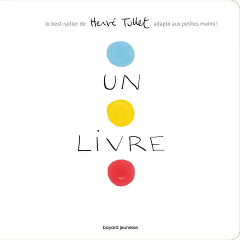 Un livre - Album Hervé Tullet