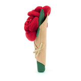 Amuseables Rose Bouquet  - Peluche Bouquet de Roses Rouges
