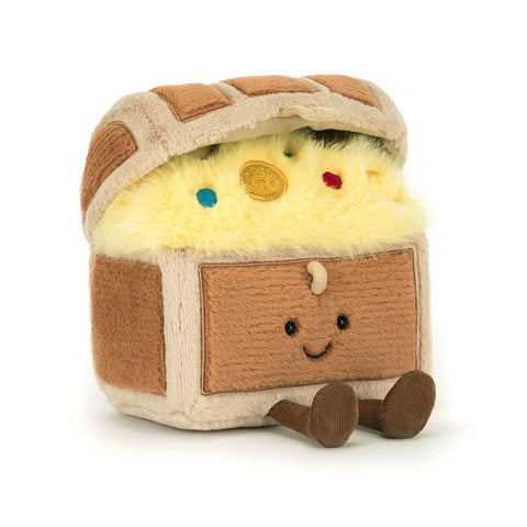 Peluche coffre au trésor - Amuseables treasure chest