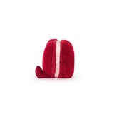 Amuseables Arlette Heart Macaron - Peluche Macaron Coeur Rouge