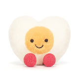 Amuseables Heart Boiled Egg - Peluche Oeuf Dur Coeur