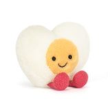 Amuseables Heart Boiled Egg - Peluche Oeuf Dur Coeur