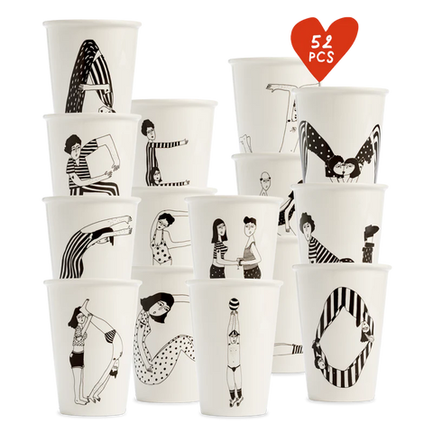 Cup XL alphabet - Tasse XL