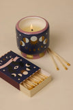 Bougie Moon Phases Ceramic  - Jasmine & Rose