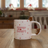 Tasse en Grès Teddy bear - Too cute to handle