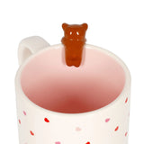 Tasse en Grès Teddy bear - Too cute to handle