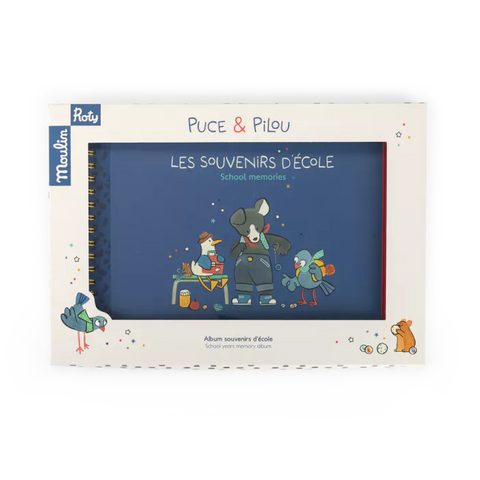Album souvenirs d’école (36p) - Puce et Pilou