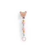 Attache tétine bois et silicone Souris - La petite école de danse