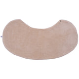 Bavoir 2 en 1 (poncho/épaule) fleurs/biscuit