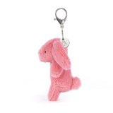 Bashful Bunny Pink Bag Charm porte clé