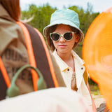 Lunettes de soleil BUZZ - Rayures sauge (2 tailles)