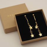 Boucles d'oreilles Two Stars