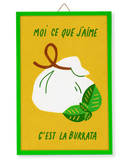 Illustration encadrée prête à accrocher - Burrata