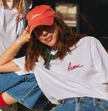 Casquette Bisou rouge - Mathilde Cabanas