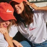 Casquette Bisou rouge - Mathilde Cabanas